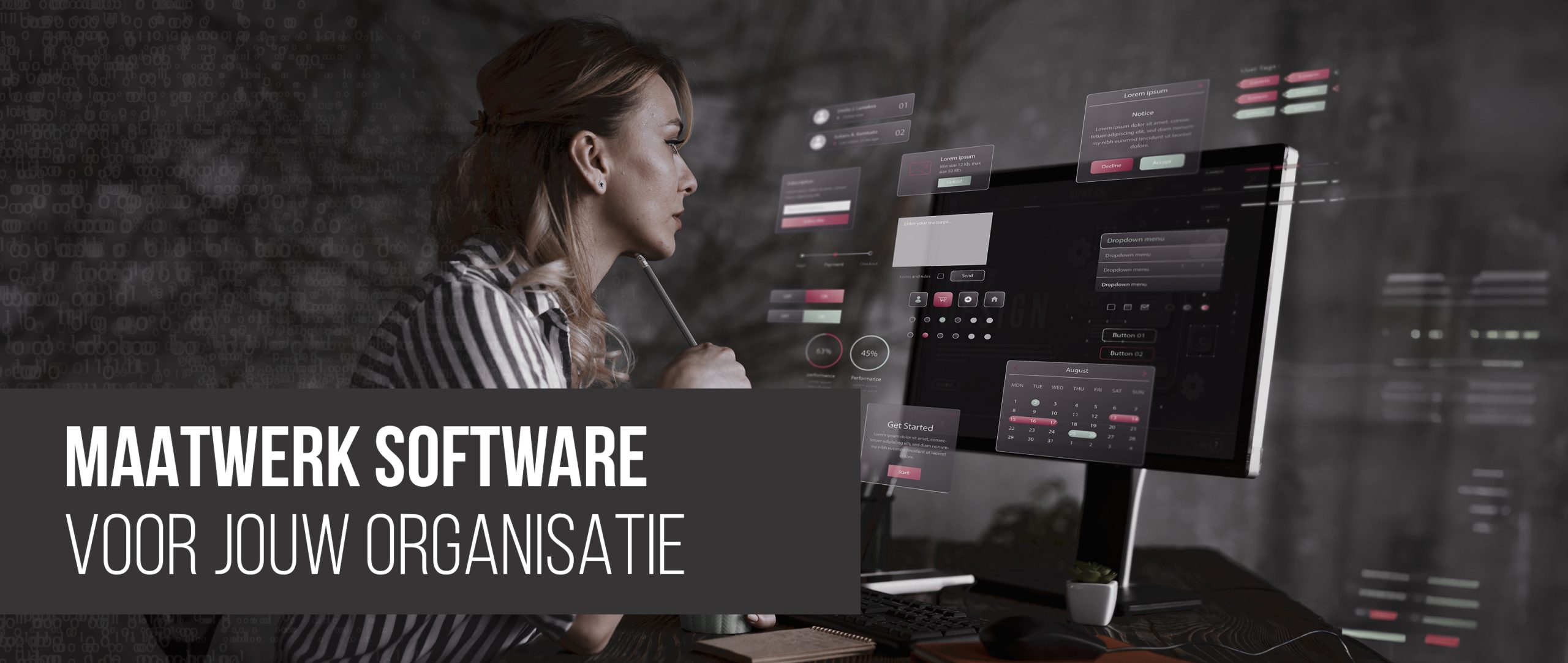 Creëer Innovatieve maatwerk software voor jouw organisatie