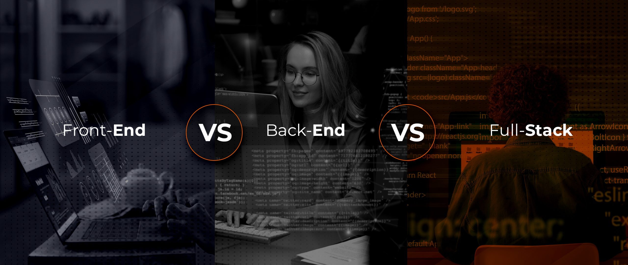 Front-End vs Back-End vs Full Stack: Wat is het verschil?