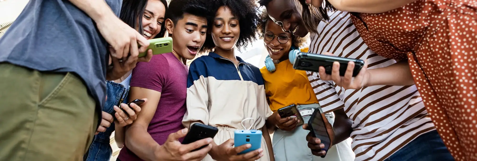 Communitygedreven mobiele app banner