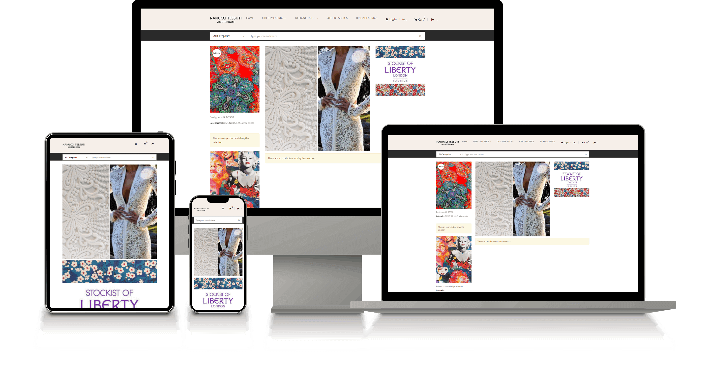 Nanuccitessuti website