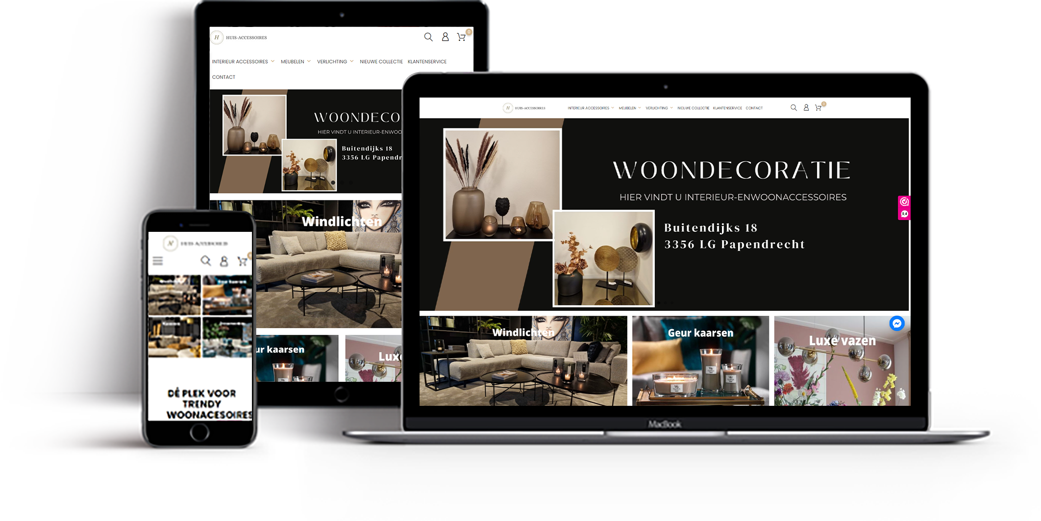 Huis Accessoires website